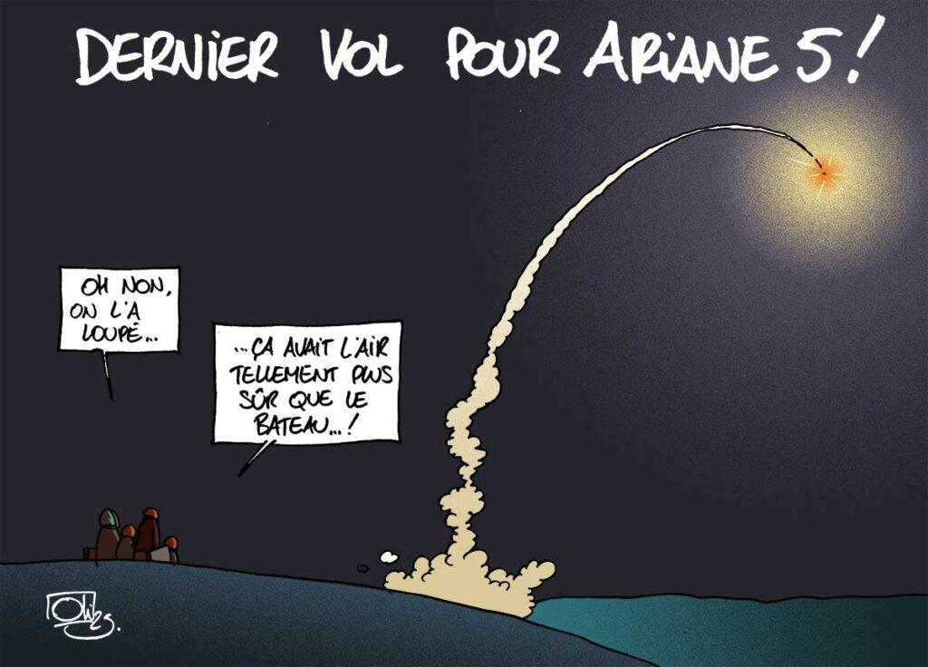 Dernier vol pour Ariane 5