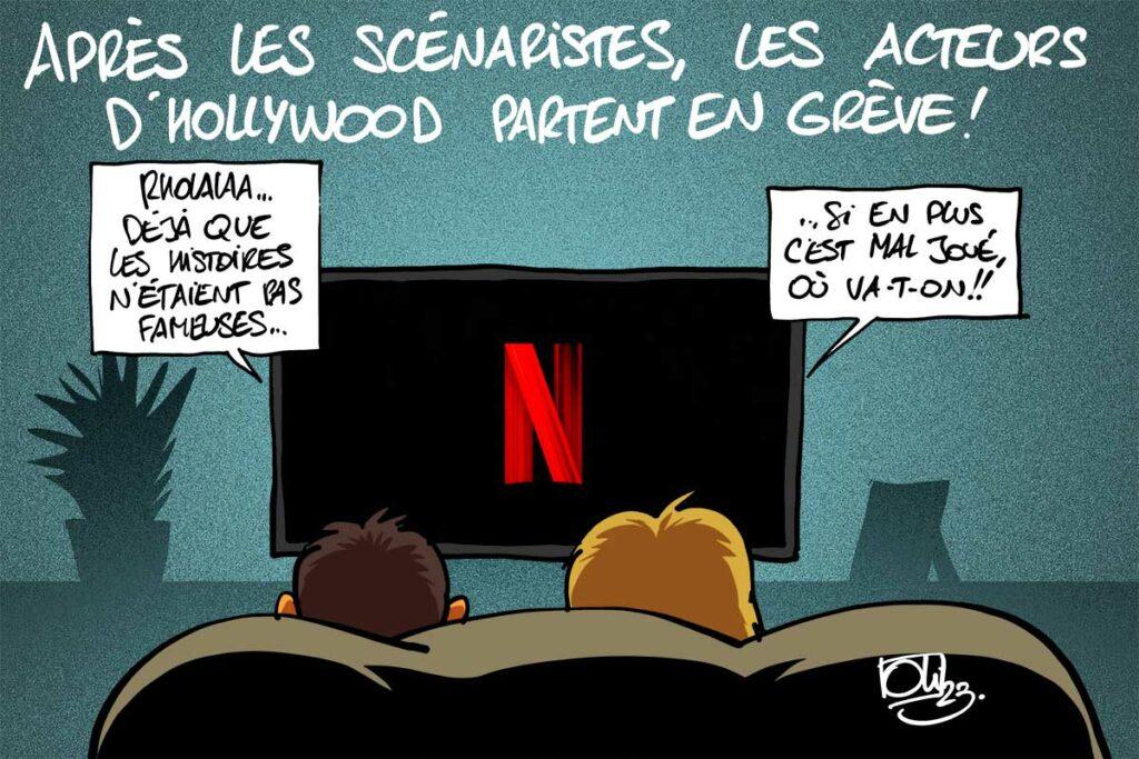 Grèves à Hollywood !