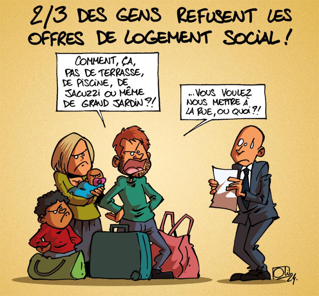 Les logements sociaux n'ont pas la cote !