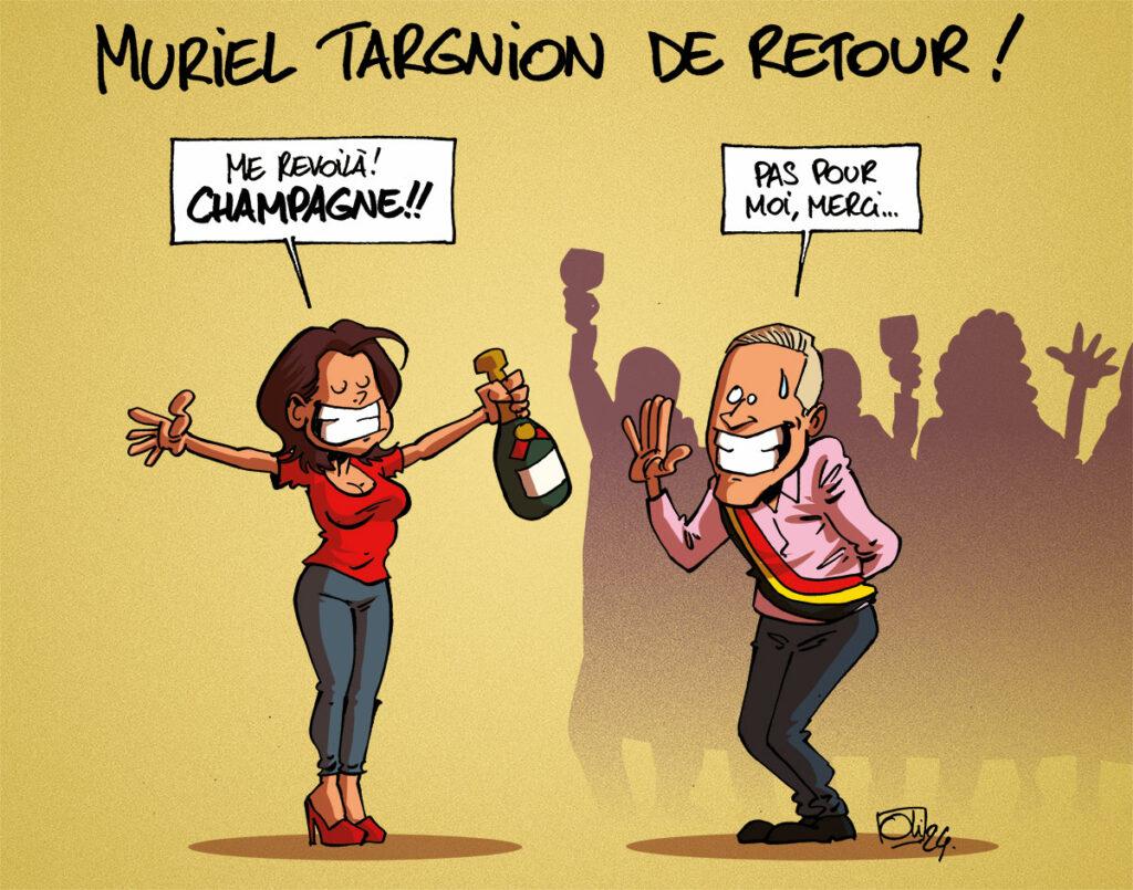 Muriel Targnion de retour !