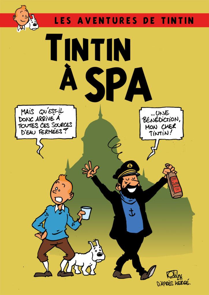 Exposition Tintin à Spa