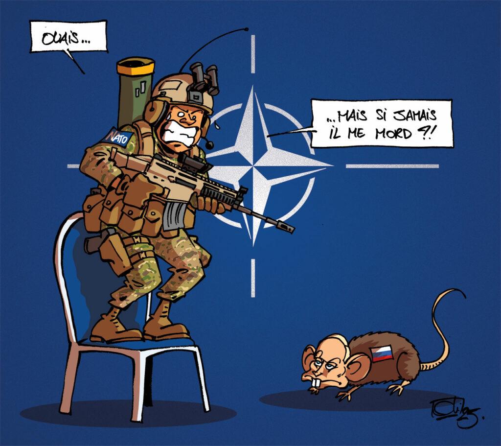 l'OTAN face aux Russes
