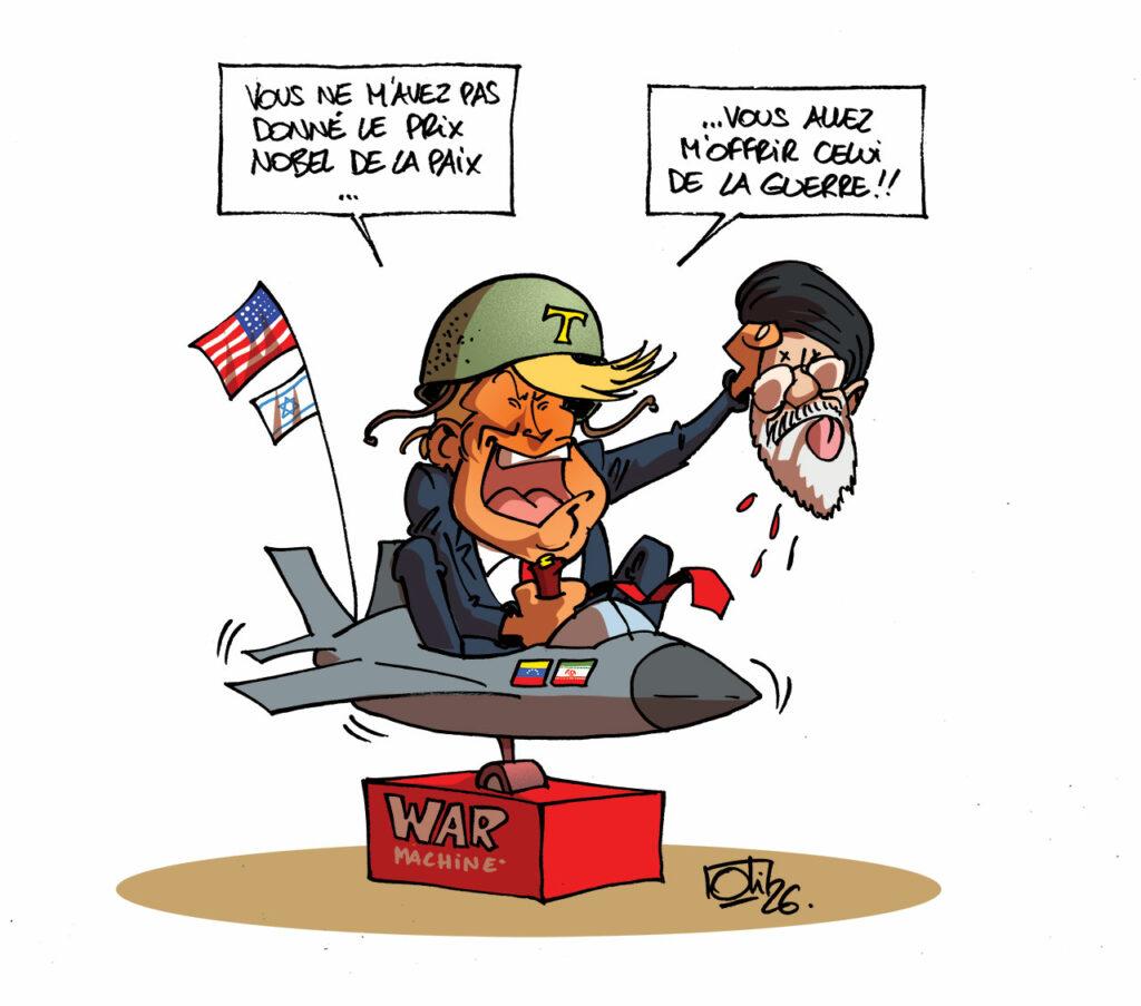 Trump fait la guerre à l'Iran