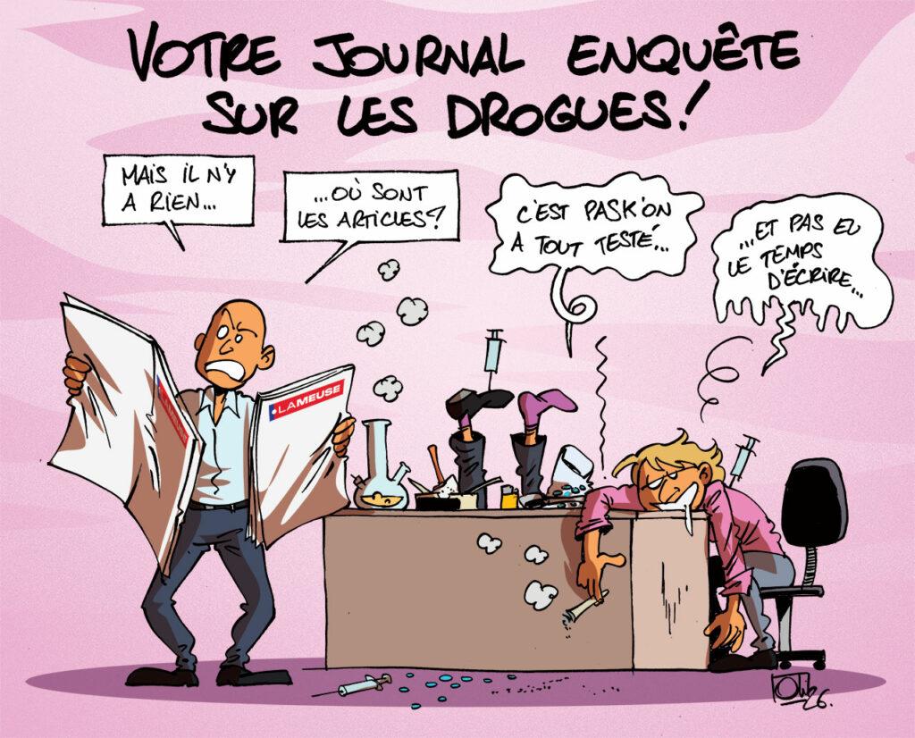 Enquête sur la drogue à Verviers