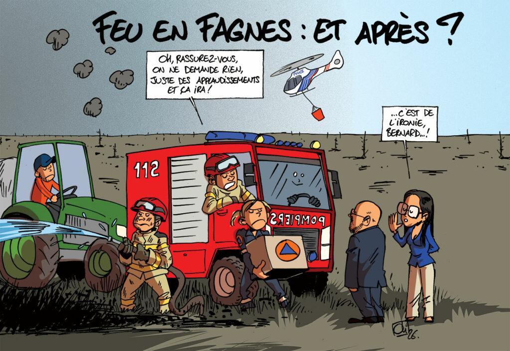 Quelles leçons tirer de l'incendie des Fagnes ?