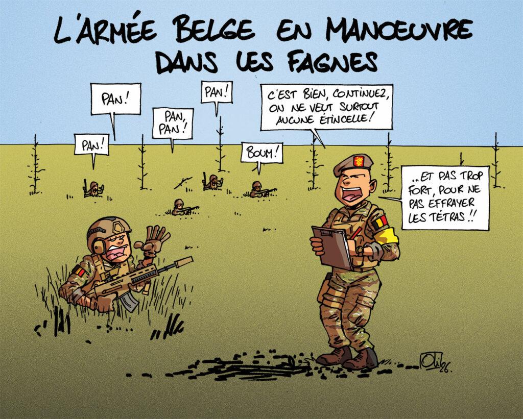 Manœuvres en Fagnes