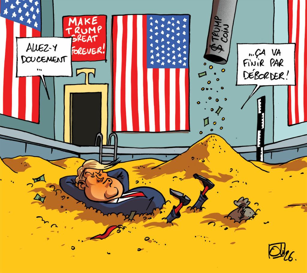 La monnaie numérique de Trump